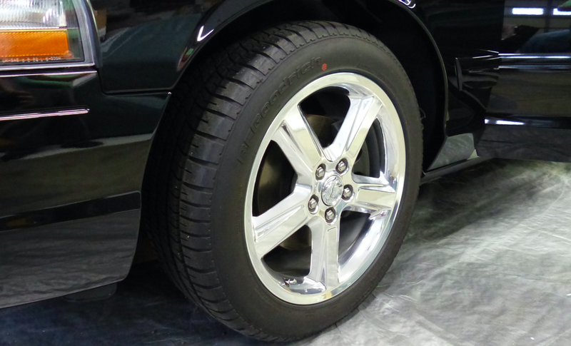 The tires are original.